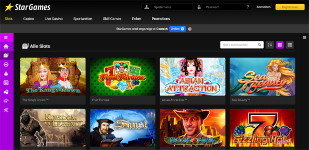 StarGames Novoline Slots